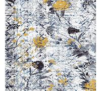 Homemania Tapis Imprimé Home Love 2 - Nature - Décoration de Maison, Tapis d'entrée - Antidérapant - pour Couloir, Cuisine, Chambre, Salon - Multicolore en Polyester, Coton, 80 X 200cm