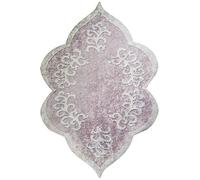 Homemania Tapis imprimé Round Pink 1, Impression Multicolore, en Polyamide, 120 x 180 cm