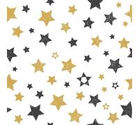 Homemania Tapis Imprimé Stars - Géométrique - Décoration de Maison, Tapis d'entrée - Antidérapant - pour Couloir, Cuisine, Chambre, Salon - Multicolore en Polyester, Coton, 80 X 200cm
