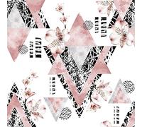 Homemania Tapis Imprimé The Heart of The Flower - Résumé - Décoration de Maison, Tapis d'entrée - Antidérapant - pour Couloir, Cuisine, Chambre, Salon - Multicolore en Polyester, Coton, 80 X 200cm