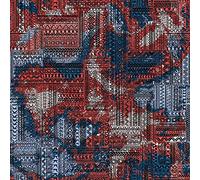 Homemania Tapis Imprimé Trend Patchwork 3 - Résumé - Décoration de Maison - Antidérapants - pour Salon, Séjour, Chambre à Coucher - Multicolore en Polyester, Coton, 80 X 120cm