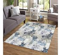 Homemania Tapis Imprimé Trend Patchwork 7 - Résumé - Décoration de Maison - Antidérapants - pour Salon, Séjour, Chambre à Coucher - Multicolore en Polyester, Coton, 80 X 50cm