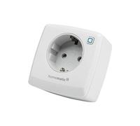 Homematic IP Smart Home 141836A0 Prise de courant numérique pour contrôler les lumières ou les appareils électriques via l'application, Alexa & Google Assistant, économie d'énergie