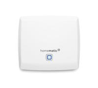 Homematic IP HMIP-HAP - Passerelle LAN 10/100 Mbit/s, 868.3 MHz, Portée 150m, Sécurité AES, IP20, Alimentation 100-240V, Blanc, Ref. 140887