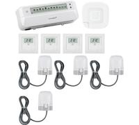 Homematic IP Kit de démarrage chauffage a usol, Point d'accès, Actionneur, Thermostat mural