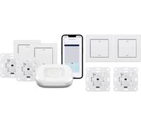 Homematic IP Kit de démarrage pour commande de volet roulant HmIP-SK29+HMIP-BROLL+HmIP-BRA