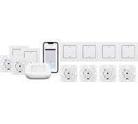 Homematic IP Kit de démarrage pour commande de volet roulant HmIP-SK29+HMIP-BROLL+HmIP-BRA