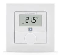 Homematic IP Smart Home 156669A0 Thermostat Mural numérique avec capteur d'humidité, Chauffage au Sol avec Application, Alexa, Google Assistant, Mesure de la température, économie d'énergie, Blanc