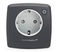 Homematic IP Smart Home 161599A0 Prise de Mesure pour Interrupteur Anthracite Prise Mesure Le Courant, Prise intermédiaire numérique, contrôle Via Application, Alexa & Google Assistant, économie
