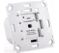 Homematic IP Smart Home Actionneur de volet roulant HmIP-BROLL-2 pour interrupteur de marque, convient également pour les stores bannes