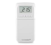 Homematic IP Thermostat de radiateur Smart Home - Compact Plus, Thermostat de Chauffage, Thermostat de Chauffage, économie de Chauffage, Installation Facile, économie d'énergie, 157681A0 Blanc