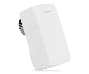 Homematic IP Thermostat de radiateur Smart Home - Compact, Thermostat numérique de Chauffage, contrôle par Application, Alexa et Google Assistant, Installation Facile, économie d'énergie, 155648A0