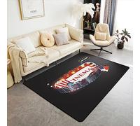 Homemissing Films Nuit Tapis Exterieur pour Enfants Tapis de Salon 150x200cm Films Théâtre Décoration Tapis Être créatif Popcorn Cinéma Tapis d'extérieur Tapis Chambre
