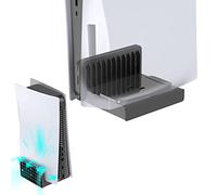 HomeMount PS5 Wall Mount - Space-Saving PS5 Stand & Wall Mount Kit, Easy Installation, Securely Mounts PS5 Behind TV (Black)