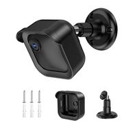 HomeMount Support Mural Étanche avec Boîtier de Protection, Compatible avec Blink Outdoor 4/3/2K+, Support Caméra Réglable avec Pare-Soleil pour Installation Extérieure (Noir) (1 Piece)