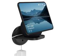 HomeMount Support Mural pour Show 11 & Dot Max, Support Universel pour HomePod Mini, Google Nest Mini, Point Nest Wi-FI & Caméras - Gain de Place avec Gestion des Câbles Intégrée (Noir - 1p)