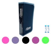 Homeo Case | Rangement Homeopathie avec 90 Espaces pour Boiron Tubes 4 Grammes | Trousse pour Homeopathie | Tubes Non Inclus | Couleur Bleu | Fermé 30 x 15 cm | Ouvert 70 x 30 cm