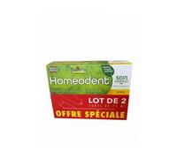 Homeodent Dentífrico Limón Cuidado Completo Dientes Encía 2x75ml