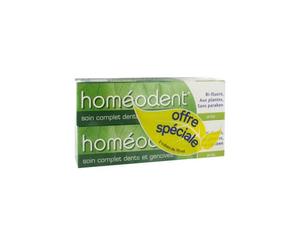 Homeodent Pasta dentífrica Cuidado Completo Dientes y Encías Anís 2x75ml
