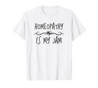 Homéopathe Herbes homéopathiques Naturopathe holistique Homéopathie T-Shirt Graphique avec Valeur, Homme, Blanc, S