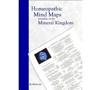 Homeopathic Mind Maps Remedies Mineral Kingdom
