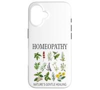 Homeopathy Herb Herbalism Medicine Homeopath Practitioner Coque pour iPhone 16