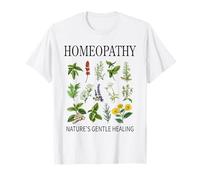 Homeopathy Herb Herbalism Medicine Homeopath Practitioner T-Shirt