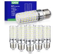 HOMEOW Ampoule E27 LED Blanc Froid 6000K, 16W 1600LM, Équivalent 150W Lampe Traditionnelle, Économie D'énergie Intérieur LED E27 Maïs, Non Dimmable, AC 220-240V, Lot de 6
