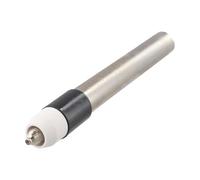 Homeponnew 1 tête droite pour chalumeau de coupe plasma P80, compatible avec le coupe-plasma en cuivre CNC, l'équipement et accessoires de soudage MIG, en acier inoxydable argenté/noir