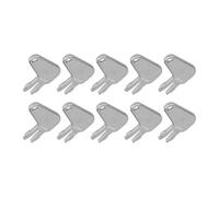 Homeponnew 8H-5306 Lot de 10 clés de déconnexion de batterie pour équipement CAT - Clé de commutateur d'allumage Master Metal compatible avec les modèles CAT 7N0718