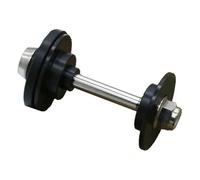 Homeponnew Accessoires antichocs arrière pour vélo Brompton pliable - Vis de couvercle supérieur, 66 mm, noir argenté, compatible avec les amortisseurs arrière Brompton