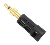 Homeponnew Adaptateur à baïonnette pour nettoyeur haute pression K Accessories compatible avec Black+Decker Baricus et Bosch 1/4" en plastique raccord de tuyau d'eau