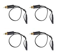 Homeponnew Adaptateur de câble DIN vers SAE pour moto BMW pour transfert d'énergie vers lampes auxiliaires Hella Noir 12-24 V 10 A 35 cm Câble pour motos BMW (4)