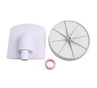 Homeponnew Adaptateur de plaque d'aspiration et kit de conversion pour filtres de piscine Summer Waves SFX100/SFX150/SFX600/SFX1500 - Pompe à sable en plastique compatible avec ruban adhésif