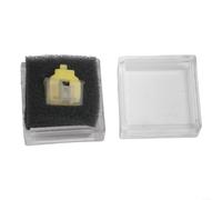 Homeponnew Aiguille conique de rechange avec pointe de 0,6 mm et cantilever en aluminium pour Audio-Technica ATN3600/ATN3601/ATN90/ATN91/ATN2001-2006/ATN3000 Series
