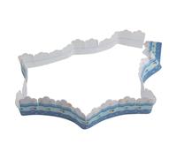 Homeponnew Autocollant étanche pour bord de toilette Kitche pour salle de bain et cuisine, salle de bain et autour des baignoires, améliorant sa praticité (B)