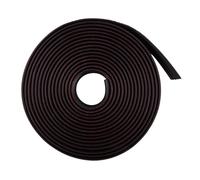 Homeponnew Bandes souples anti-collision pour coin mural pour la maison et le bureau, 4,1 cm x 6,1 m, protection de bord flexible en TPE pour coins intérieurs et extérieurs, protection autocollante de