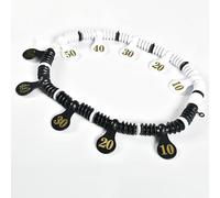 Homeponnew Billard pour score perlé Keeper Billard Pool Score Caractéristiques professionnel pour une longue durée de vie de la table. L'élasticité est meilleure, ce qui rend les boutons plus faciles