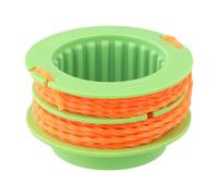 Homeponnew Bobine de fil de débroussailleuse 2,4 mm 5 m pour modèles EGO ST1500 ST1500-S ST1500E BC1500E BC1500E, tête de rechange pré-enroulée avec fil en nylon torsadé de 4,6 m