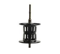 Homeponnew Bobine de moulinet de pêche modifiée pour ABU BMAX3/PMAX3 B3 P3 S3 SMAX3 ORRA2SX OMAX3 PURMAX3 REVO4, longue roue avec roulement, construction métallique, poids d'appât compatible 1,5 à 15