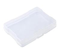 Homeponnew Boîte de rangement transparente pour photos de 10 x 15 cm, organiseur en polypropylène haute capacité avec boucle et poignée sécurisées, pour photos, artisanat, bijoux et fournitures de