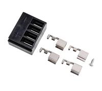 Homeponnew Boîtier de batterie électrique, base de connexion, batterie électrique, haute capacité de courant, facile à prendre en main, conçue pour une utilisation durable avec une bonne durabilité et