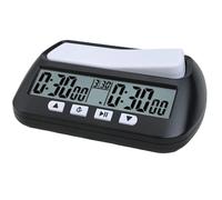 Homeponnew Boutons flexibles et réactifs. L'horloge d'échecs professionnelle portable multifonction dispose de grands boutons flexibles et offrent un pari...