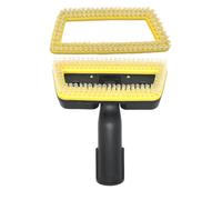 Homeponnew Brosse à vapeur amovible et remplaçable pour nettoyeur vapeur Karcher SC1-5 et CTK1020, avec poils en nylon et manchon à vapeur compatible avec la compatibilité transparente + brosse de