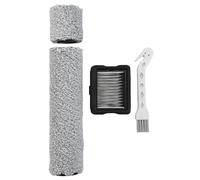 Homeponnew Brosse de rechange en rouleau de filtre pour Eureka RapidWash 630, NEW630, NEW630PL Nettoyeur humide et sec sans fil, microfibre haute densité, flanelle douce C