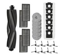 Homeponnew Brosse latérale principale, filtre, chiffon et sac à poussière pour MOVA P10 Pro pour ULTRA, dreame L40 pour ULTRA et X40 pour aspirateurs robotiques ULTRA B