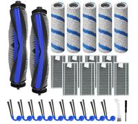 Homeponnew Brosse principale, brosses latérales, filtres HEPA et kit de rouleau de balai pour aspirateur robot Deebot X11, X11 Pro, X11 OmniCyclone et X11 Famille - 1 jeu avec tournevis et brosse de