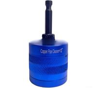 Homeponnew Brosses de nettoyage de tuyaux pour tubes en cuivre, utilisation efficace d'une perceuse électrique et d'un tournevis, parfaites pour les systèmes CVC et l'entretien de la plomberie (15 mm)