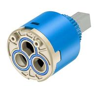 Homeponnew Cartouche à disque en céramique 35 mm pour mitigeur de lavabo, compatible avec Alta, Daras, Devin-Wt, Finess, Filo, Mida, Mila, Mili, Nava, Rega-Wt, Wega, Zenos-S