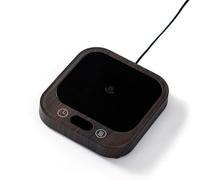 Homeponnew Chauffe-tasse intelligent avec contrôle de la température 45-80°C et minuterie 1-8H, pour café, thé, bougies, cire, marron